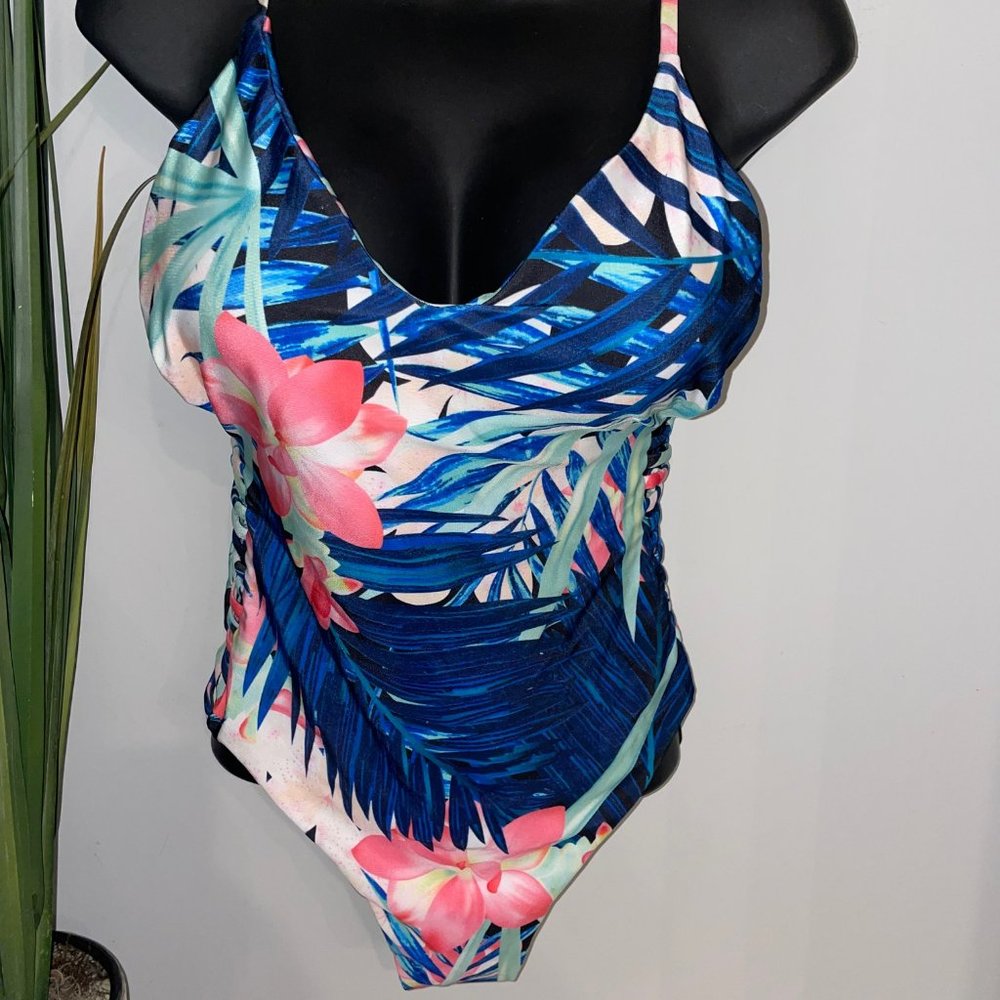 Floral One Piece Swimsuit